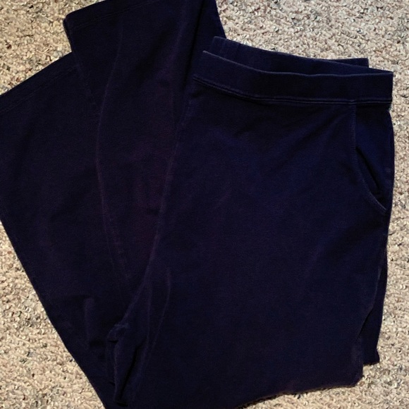 L.L. Bean Pants - L.L. Bean Stretch Navy Blue Pants